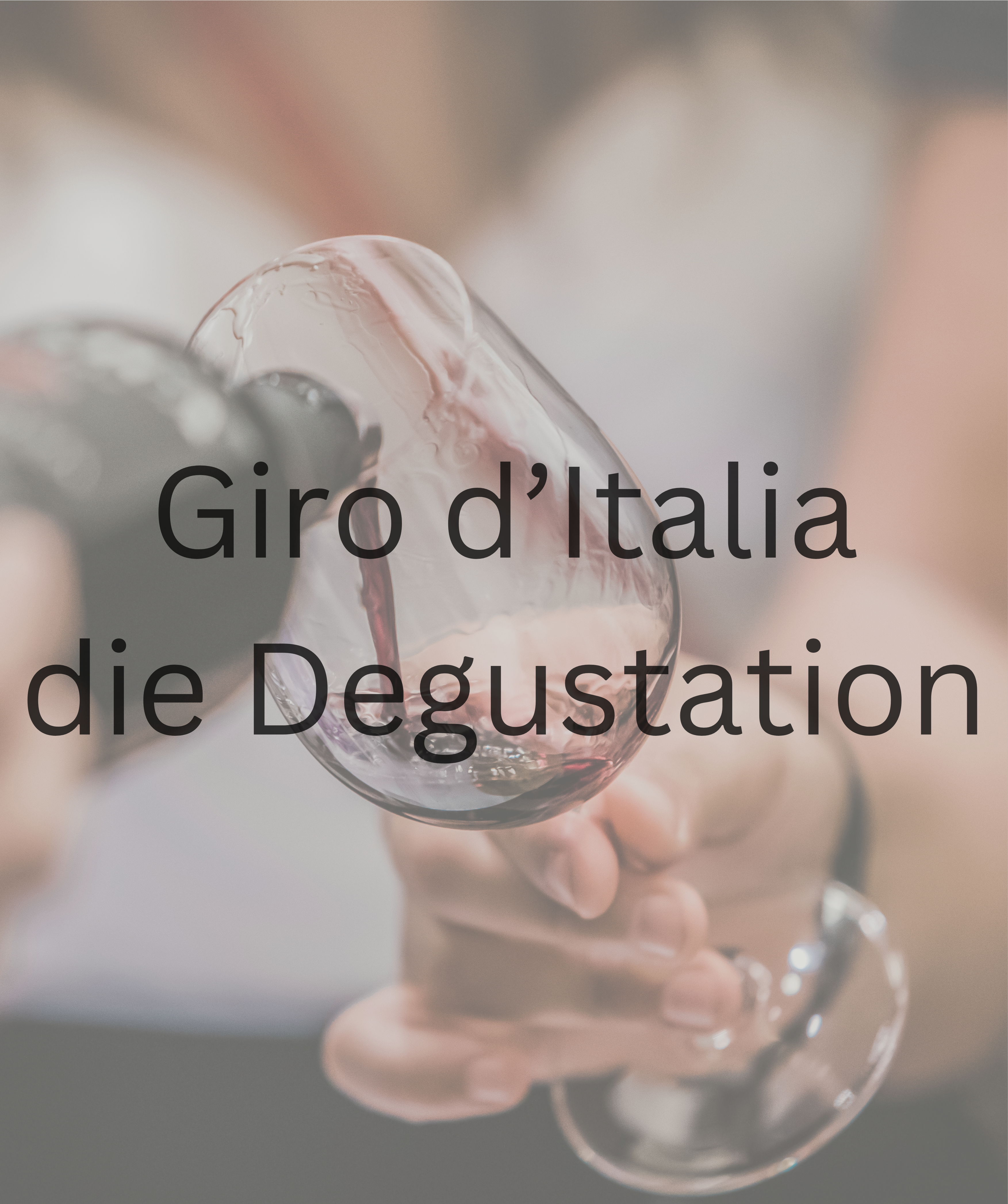 La degustazione a Zurigo, Berna, Lucerna e San Gallo: Giro d'Italia
