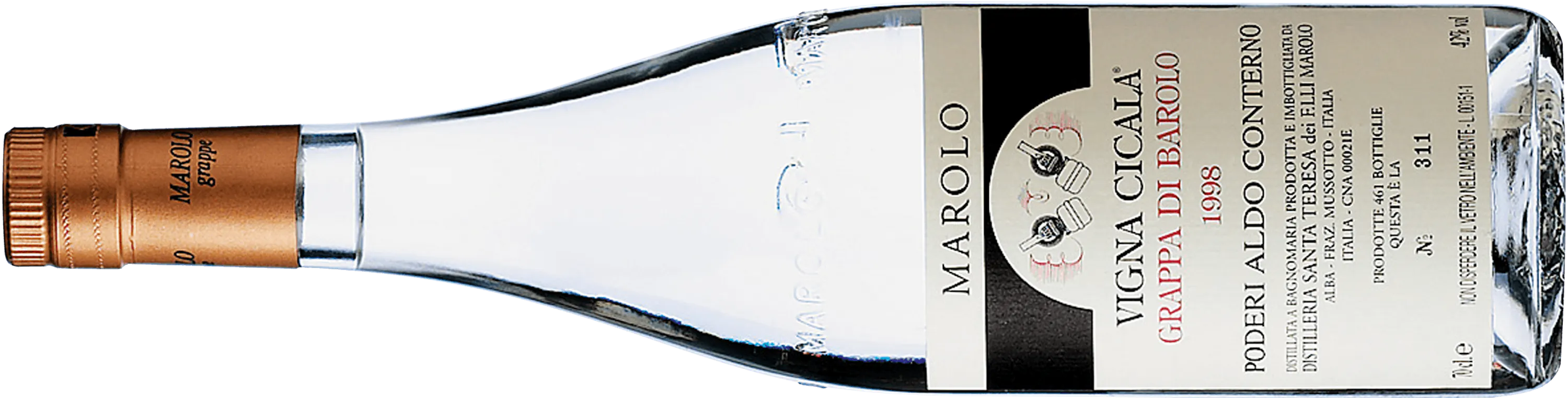 Grappa di Barolo Vigna Cicala