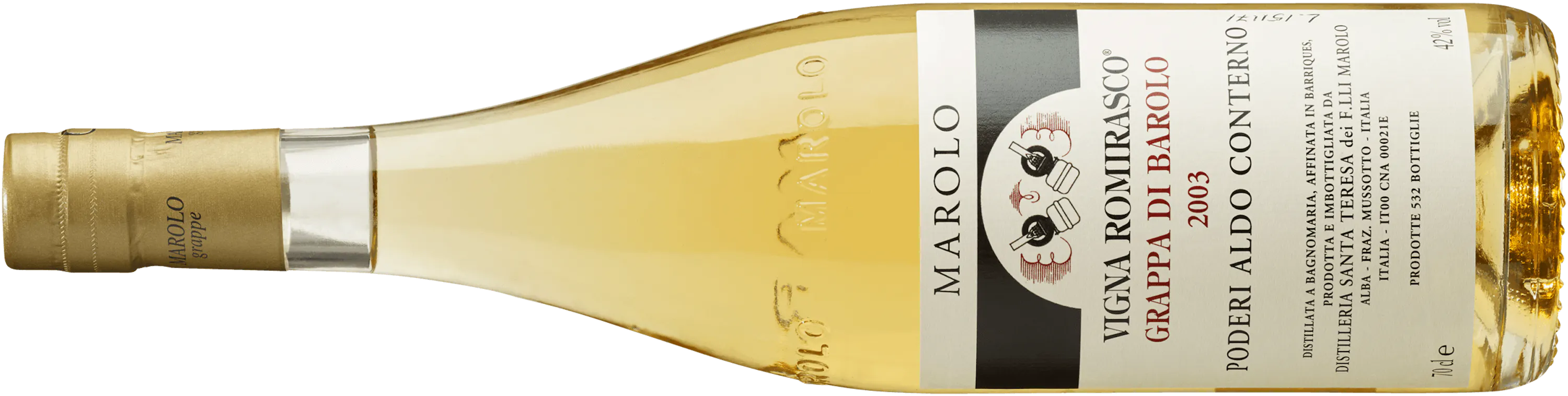 Grappa di Barolo Riserva Romirasco