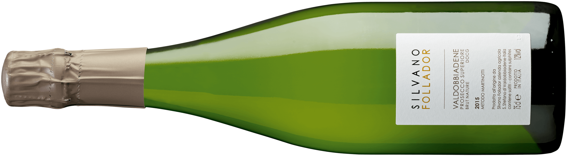 Valdobbiadene Prosecco Superiore Extra Brut DOCG/bd – Silvano Follador –  Caratello - les vins italiens