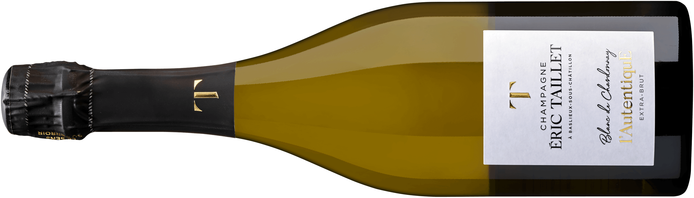 Champagne AOC/b l'Autentique Blanc de Chardonnay Extra Brut
