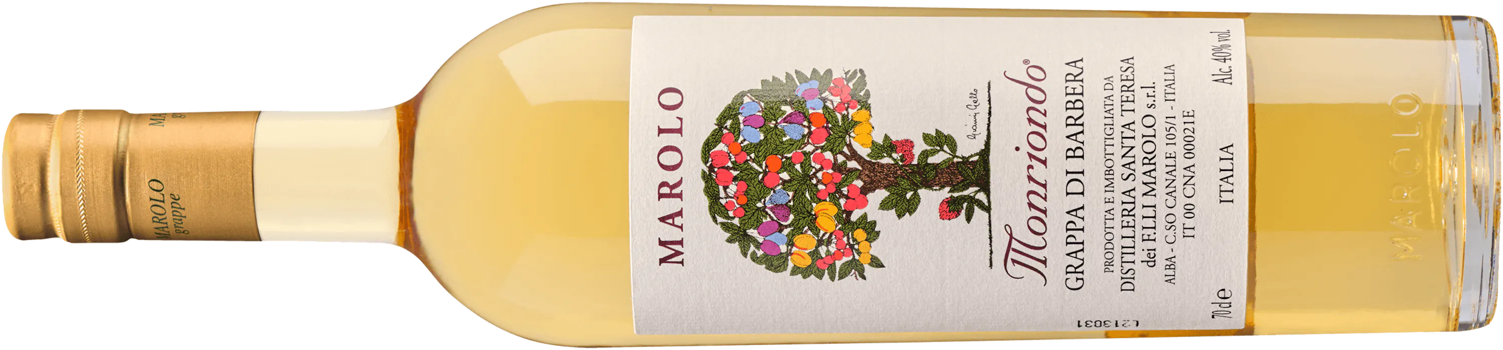 Grappa di Barbera Monriondo