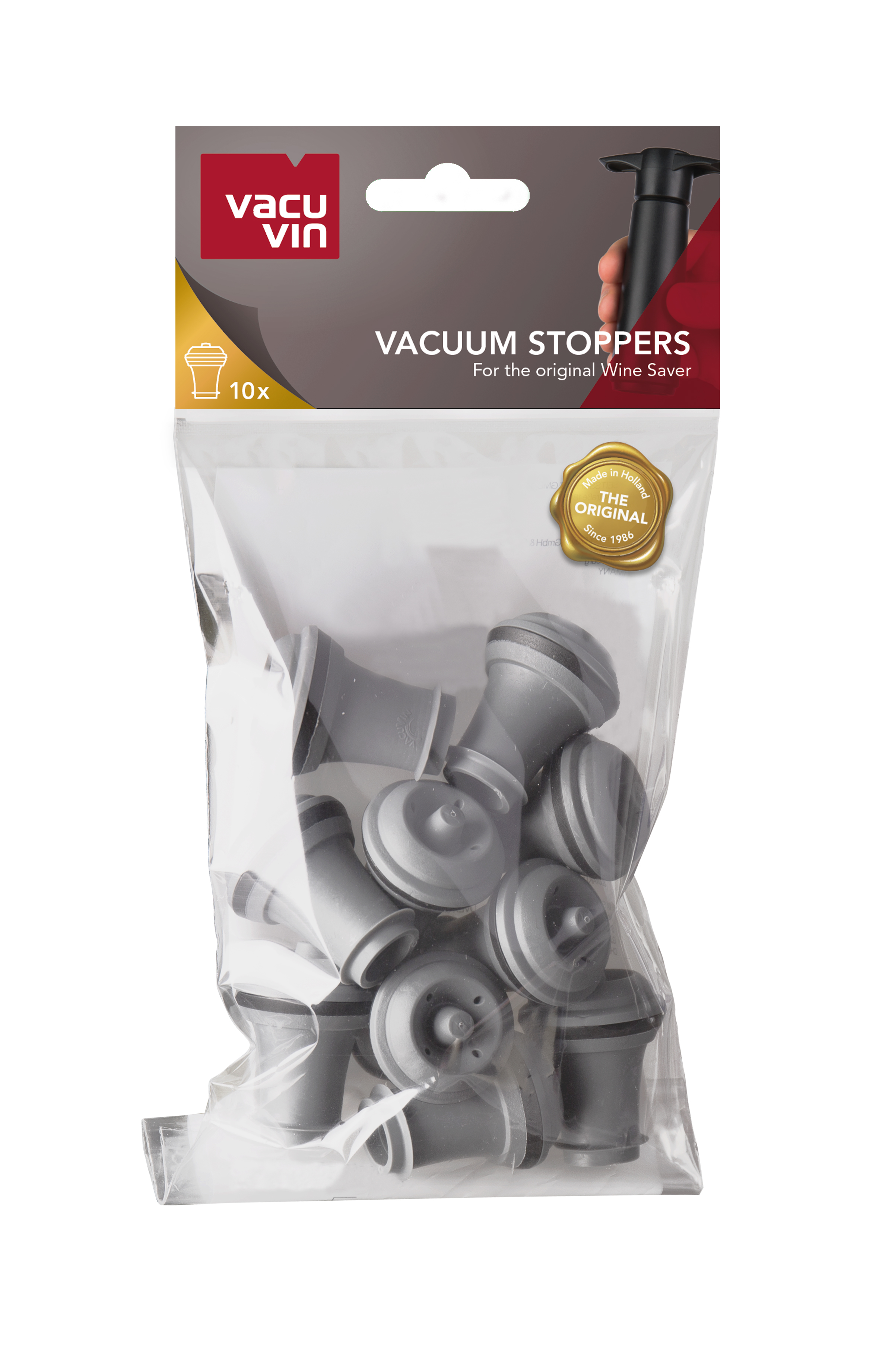 Vacu Vin Vacuum Stoppers 10er Pack Vacu Vin Vacuum Stoppers 10er Pack