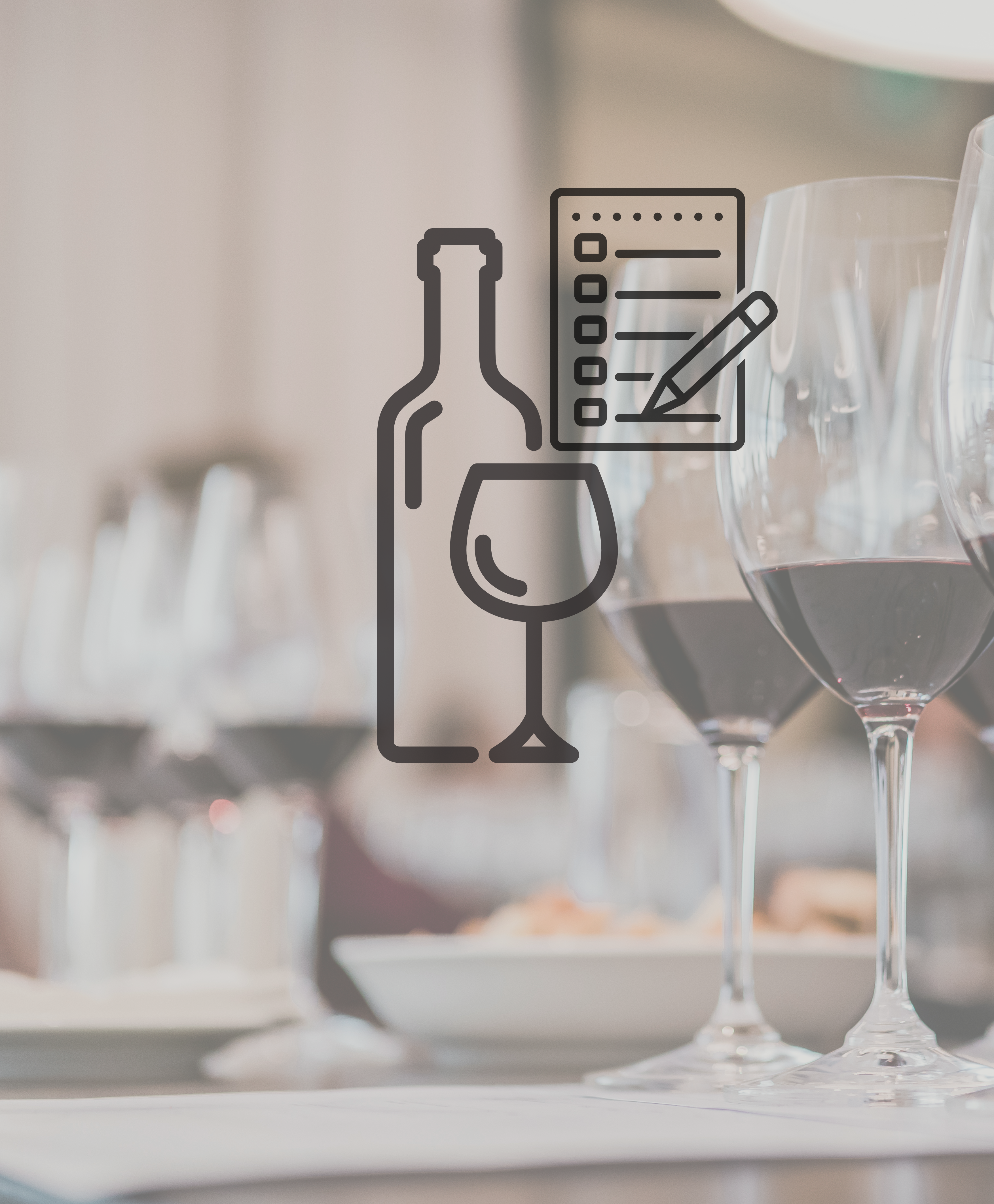 die degustierbaren Weine: Degustationsprogramm