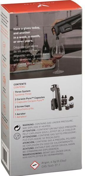 Coravin Three + Weinkonservierungssystem