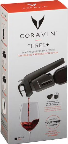 Coravin Three + Weinkonservierungssystem