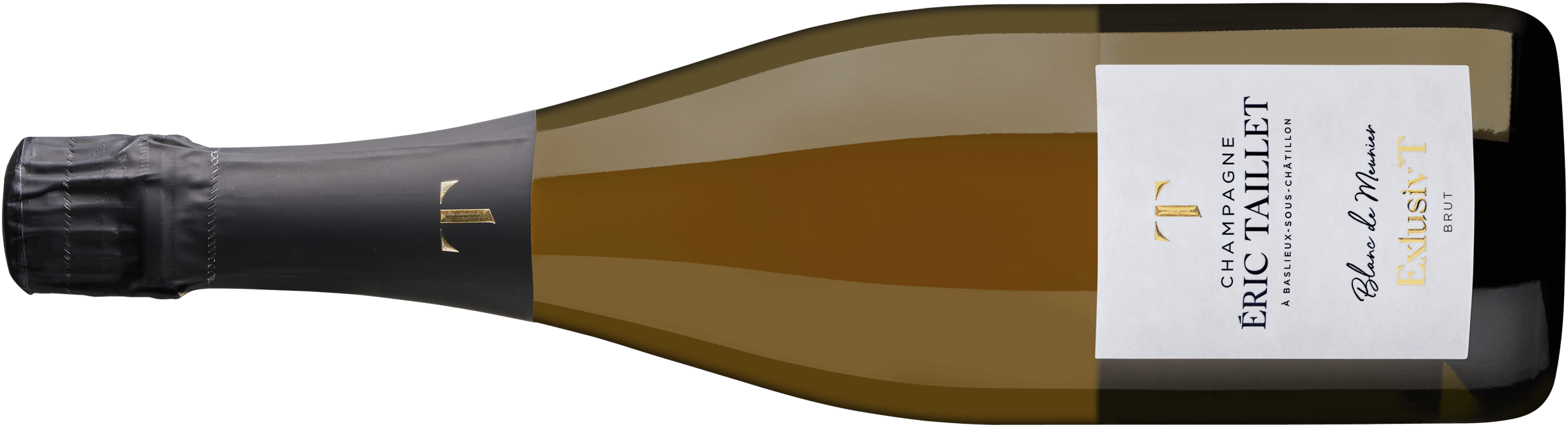 Champagne AOC Brut Exclusiv' T  Blanc de Meunier